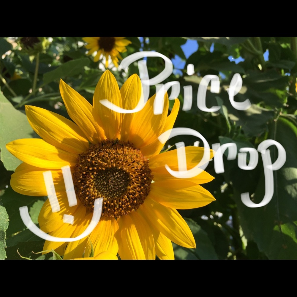 Prices dropped on all items! Check it out. 😊